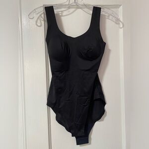 NWT EBY Black Bra Bodysuit